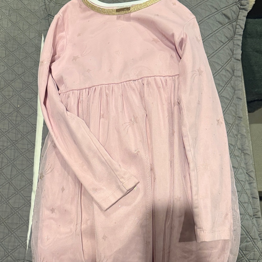 Hanna Andersson Pink Long Sleeve Dress
